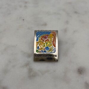 Starbucks Coffee Employee Pin - CONSIDERATE - 2004 Green Apron Awards RARE